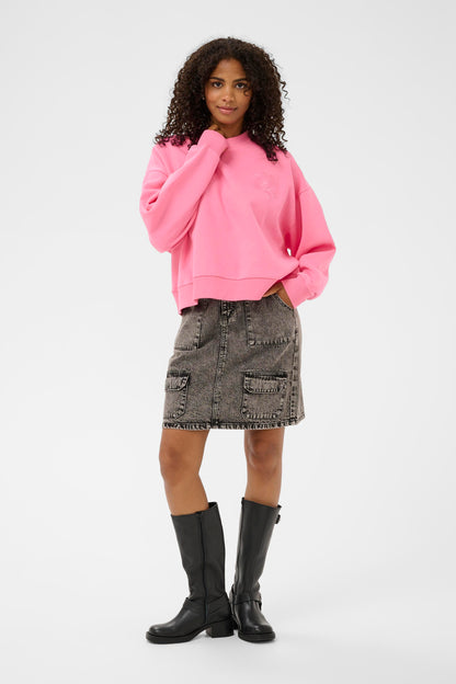 Kaffe KAsussi Sweatshirt Pink Power