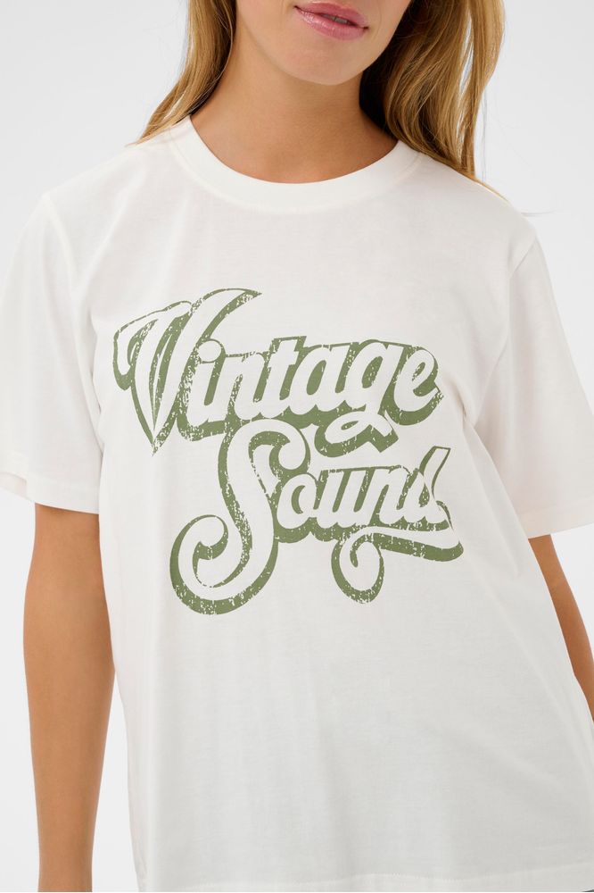 Kaffe KAhella T-Shirt Chalk