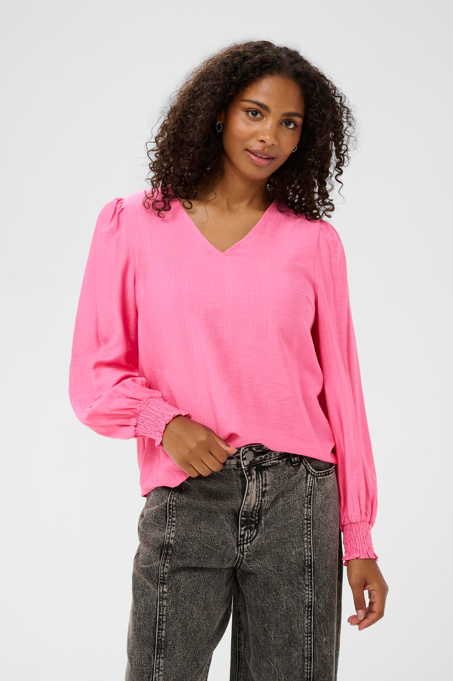 Kaffe KAlufia Blouse Pink Power