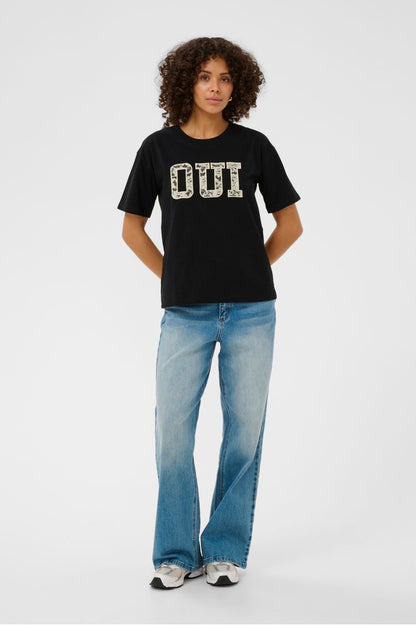 Kaffe KArosie Tee Black