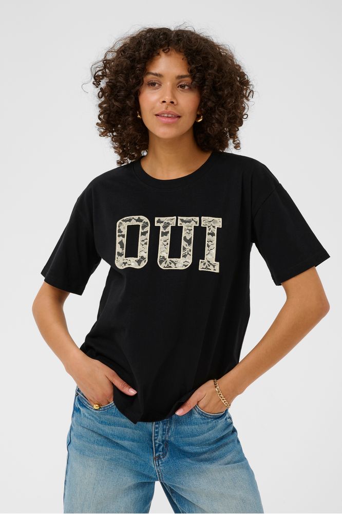 Kaffe KArosie Tee Black