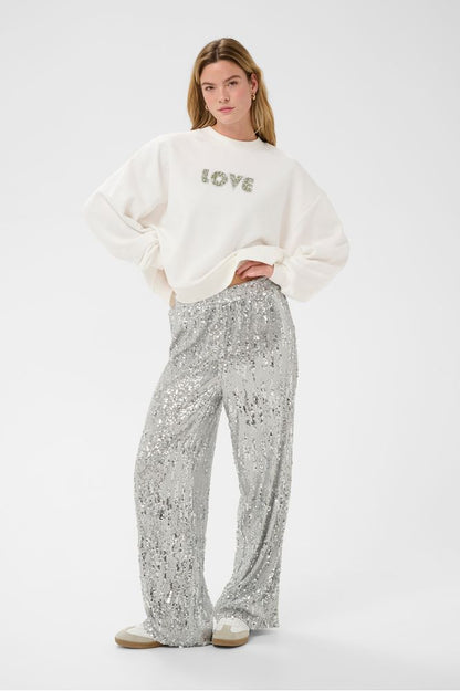 Kaffe KAlila Sweatshirt Chalk