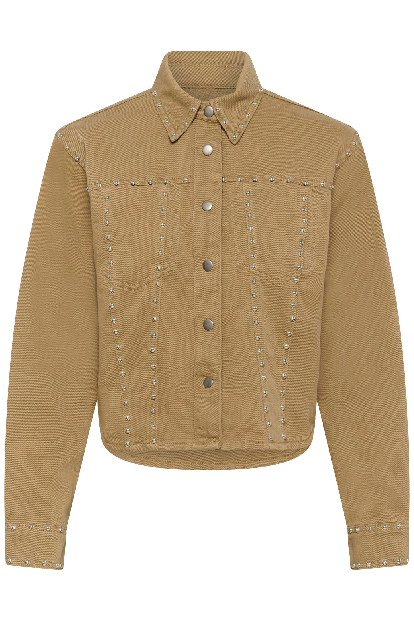 Kaffe KAbrynn Twill Shirt Oak Twill