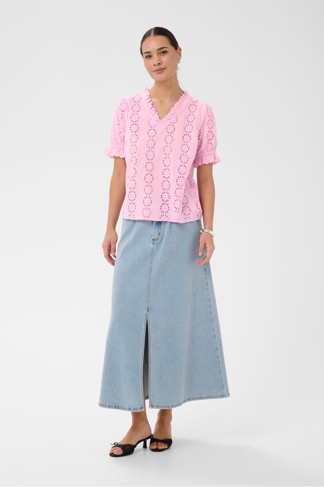 Kaffe KAdona Blouse Pink Frosting