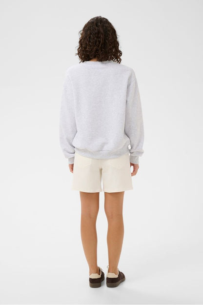 Kaffe KAmelody Sweatshirt Light Grey