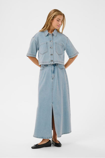 Kaffe KAminna Shirt Light Blue