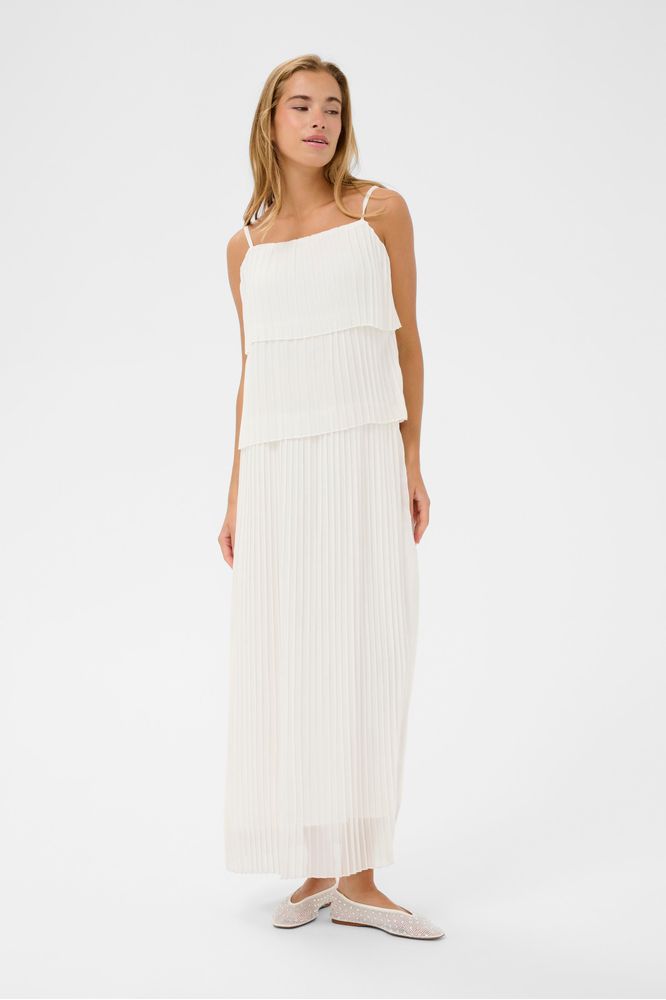 Kaffe KAkiera Dress Chalk