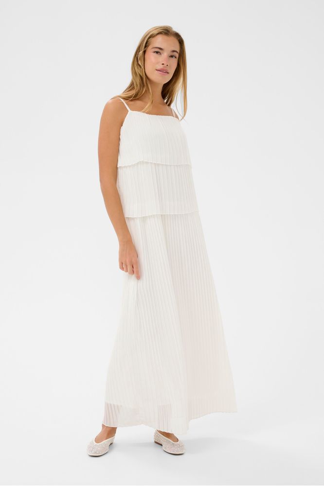 Kaffe KAkiera Dress Chalk