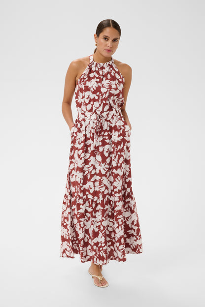 Kaffe KAevie Skirt Henna Chalk Flower
