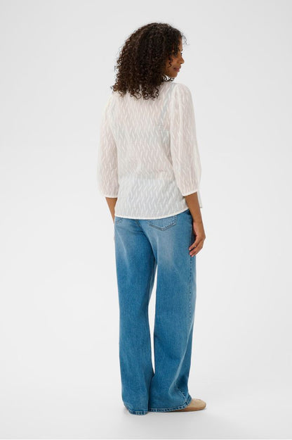 Kaffe KAgabriela Blouse Chalk