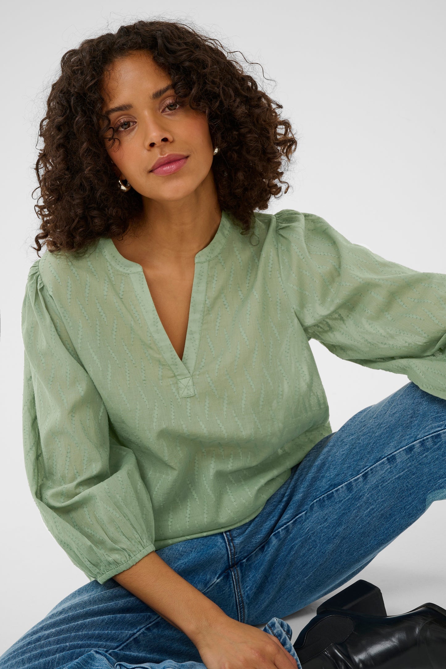 Kaffe KAgabriela Blouse Sea Spray