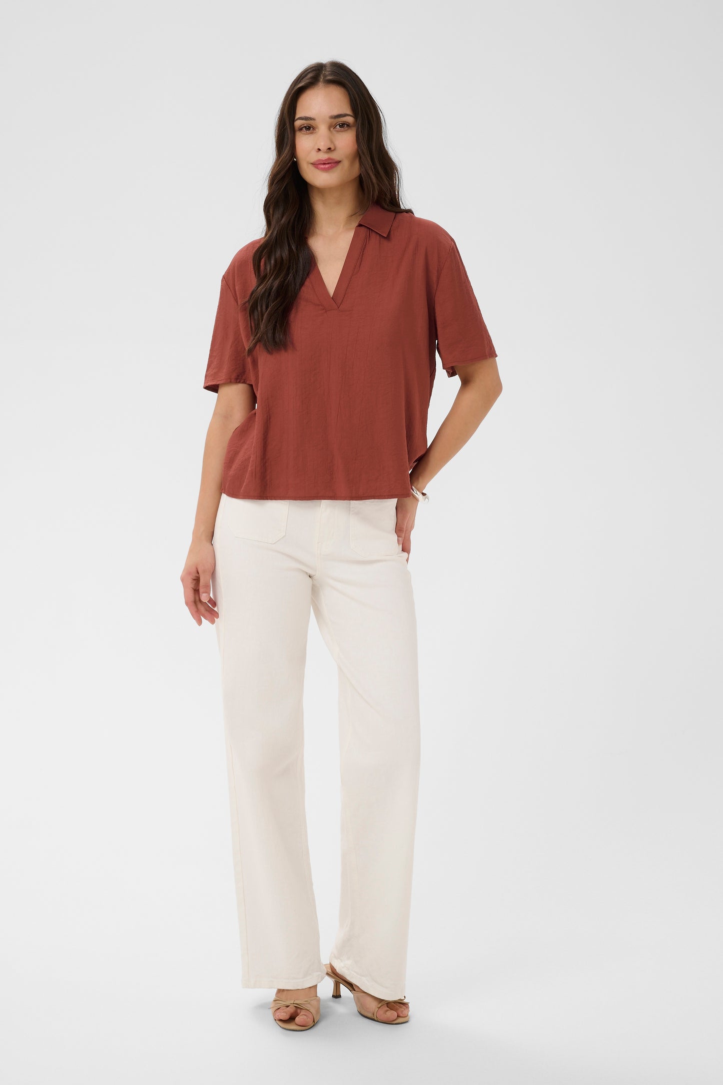 Kaffe KAemily Blouse Henna