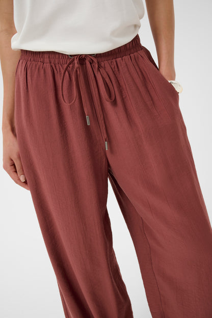 Kaffe KAemily Wide Pants Henna