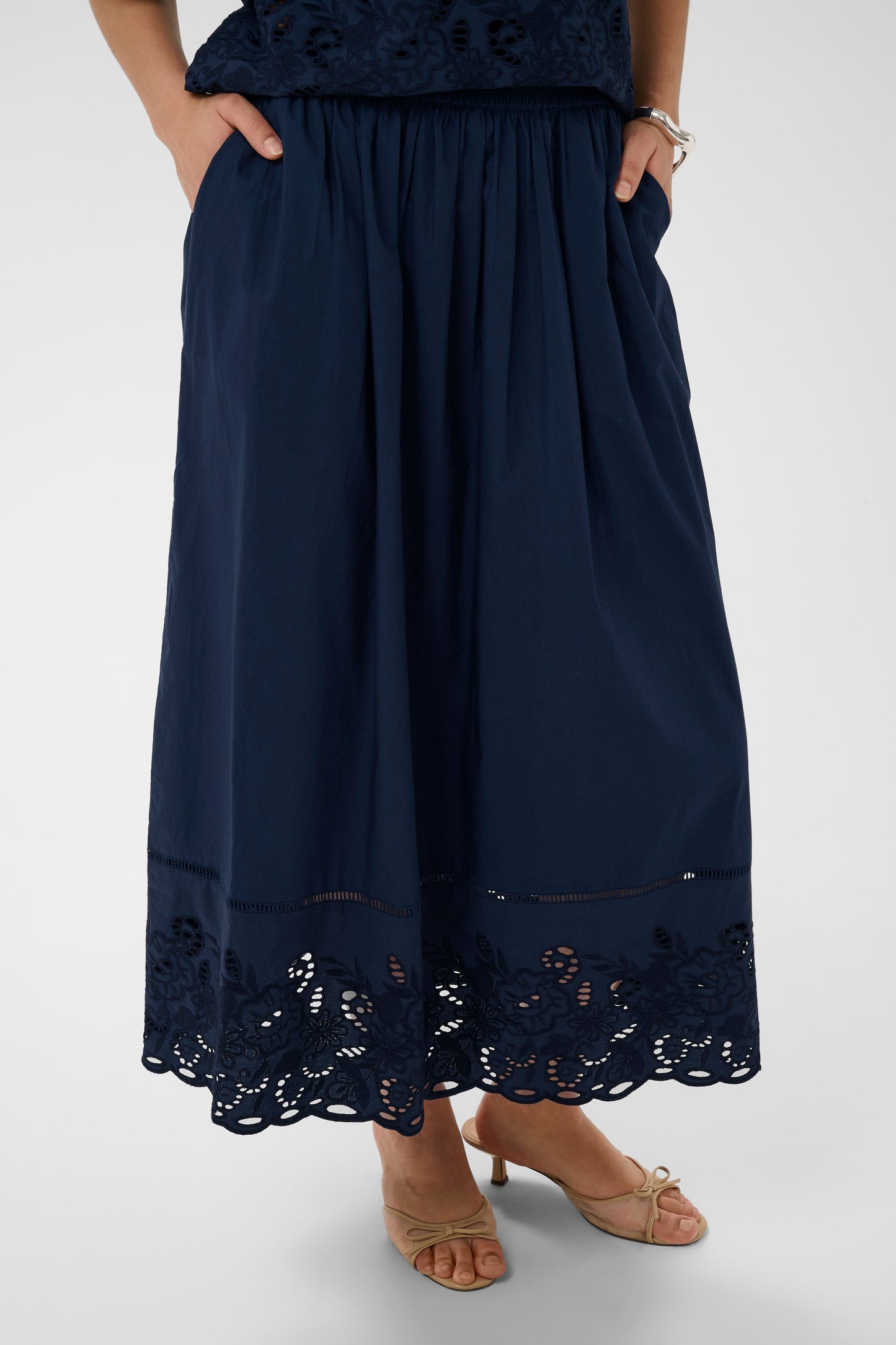 Kaffe KAgertrud Skirt Midnight Marine