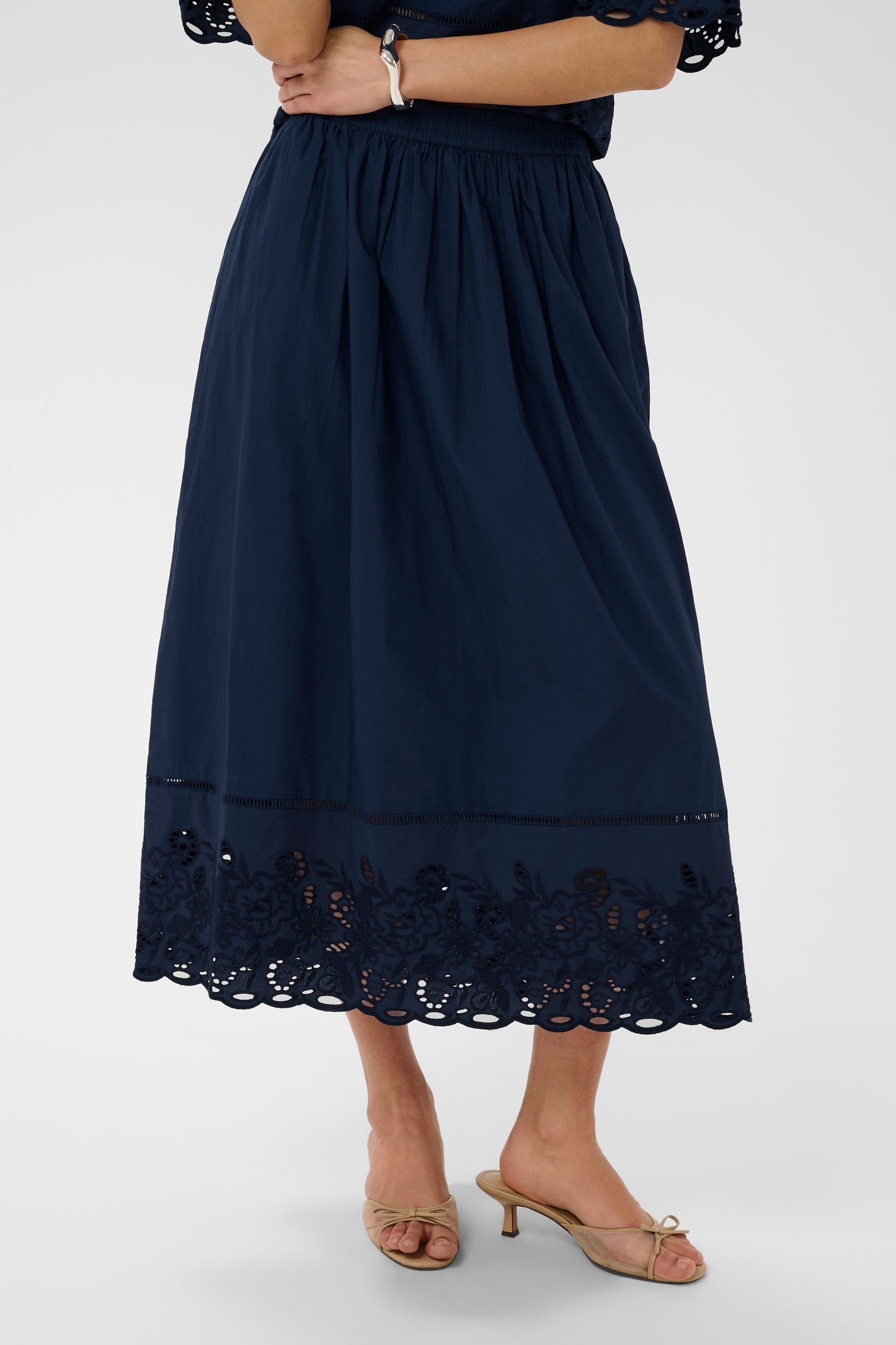 Kaffe KAgertrud Skirt Midnight Marine