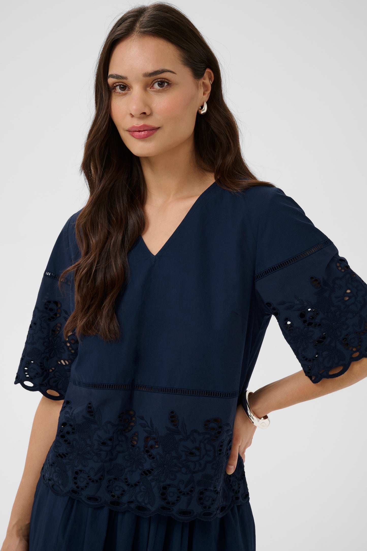 Kaffe KAgertrud Blouse Midnight