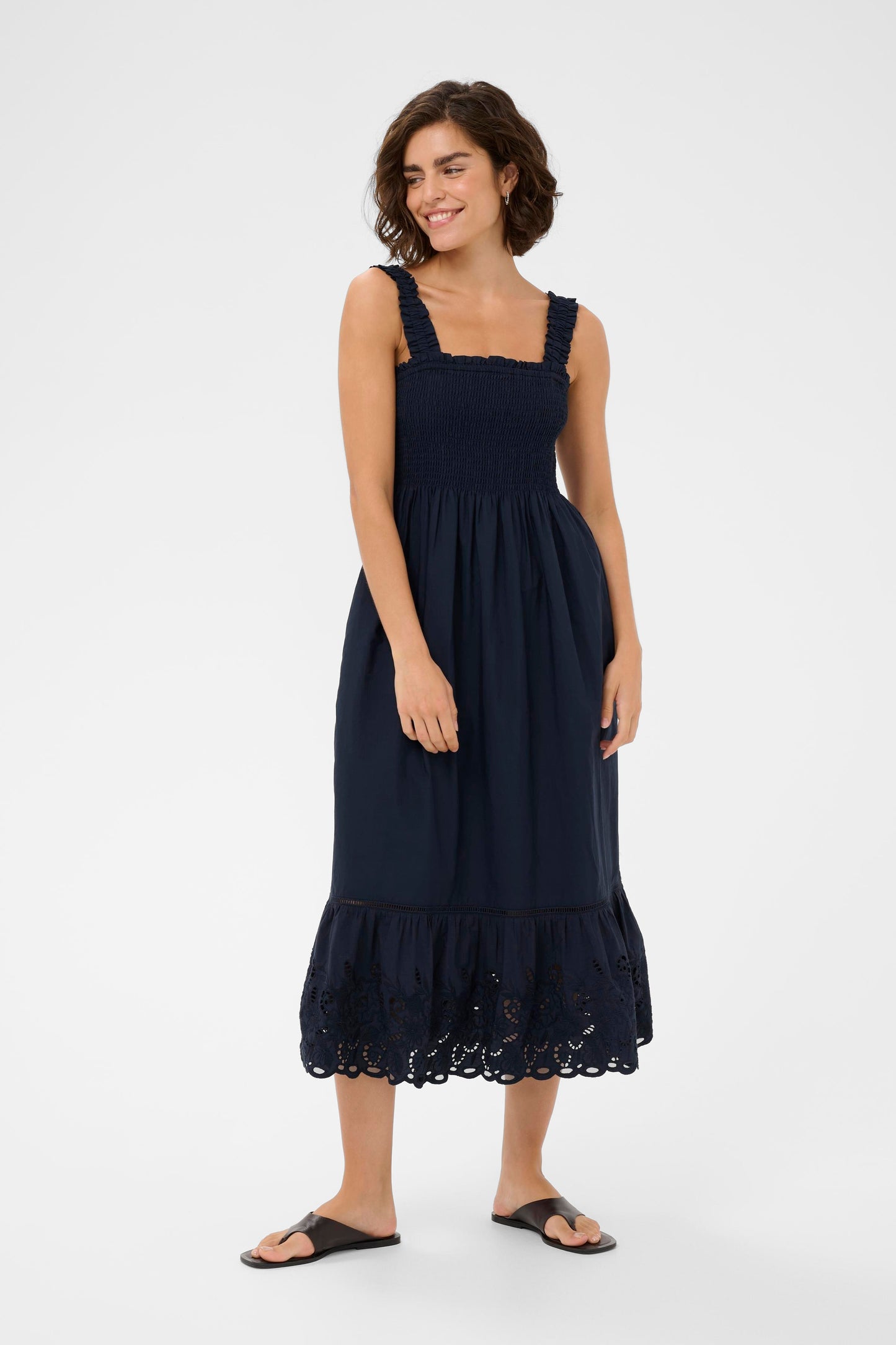 Kaffe KAgertrud Dress Midnight Marine