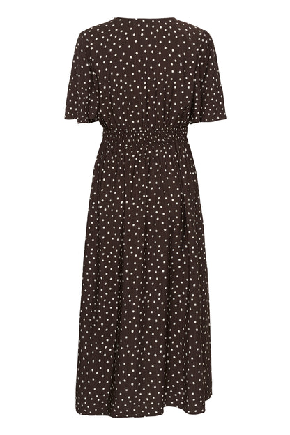 Kaffe KAnadira Dress Coffee Bean