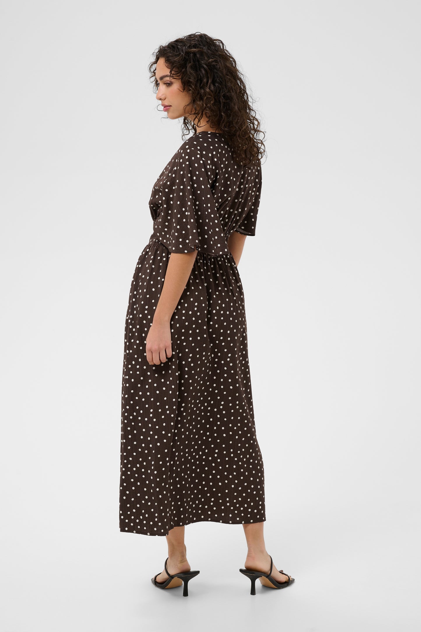 Kaffe KAnadira Dress Coffee Bean
