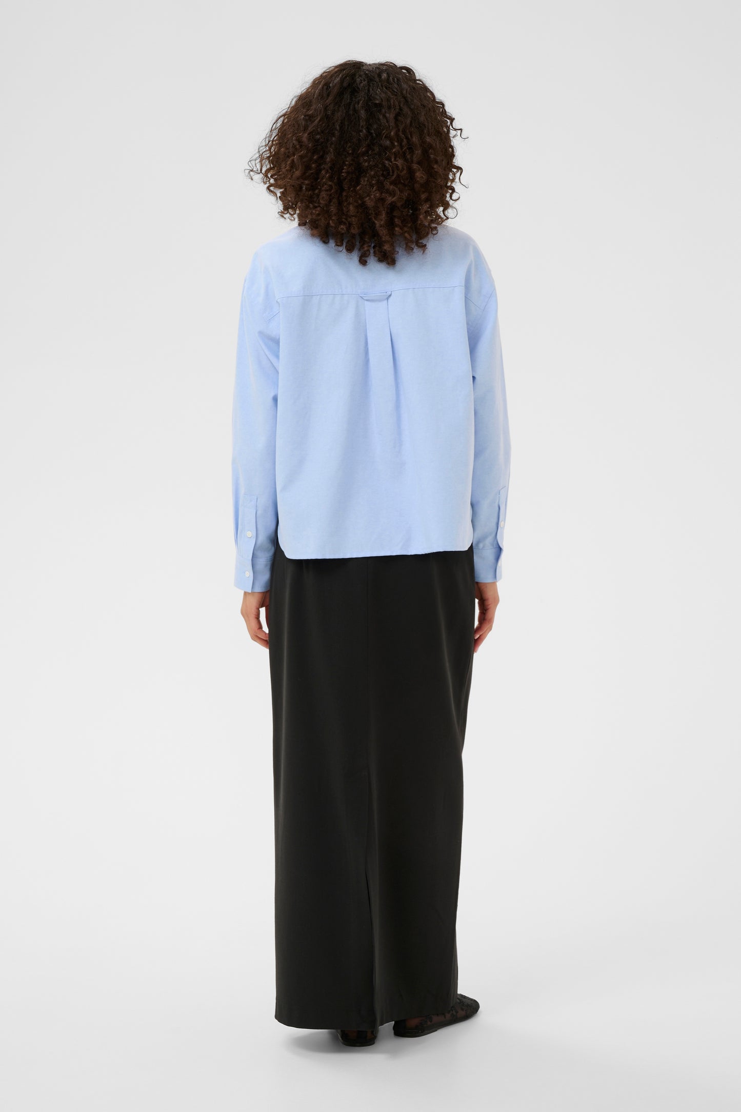 Kaffe KAvaiana Shirt Blue Fog
