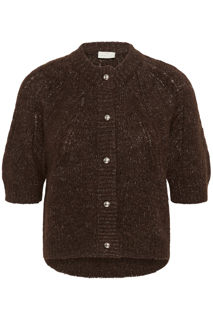 Kaffe KAcionia Knit Cardigan Coffee Bean Melange