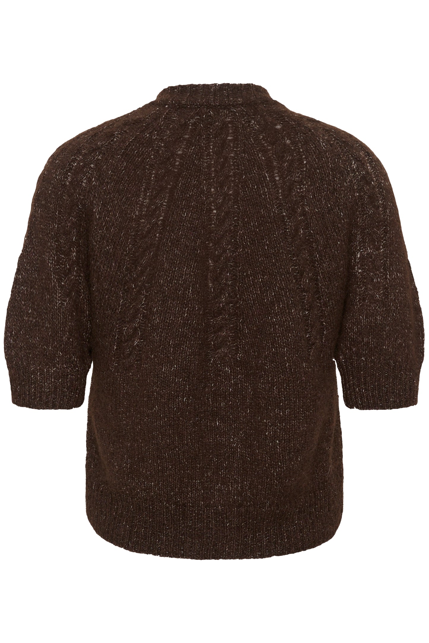 Kaffe KAcionia Knit Cardigan Coffee Bean Melange
