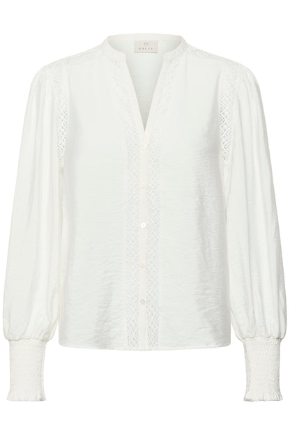 Kaffe KAdelia Shirt Chalk
