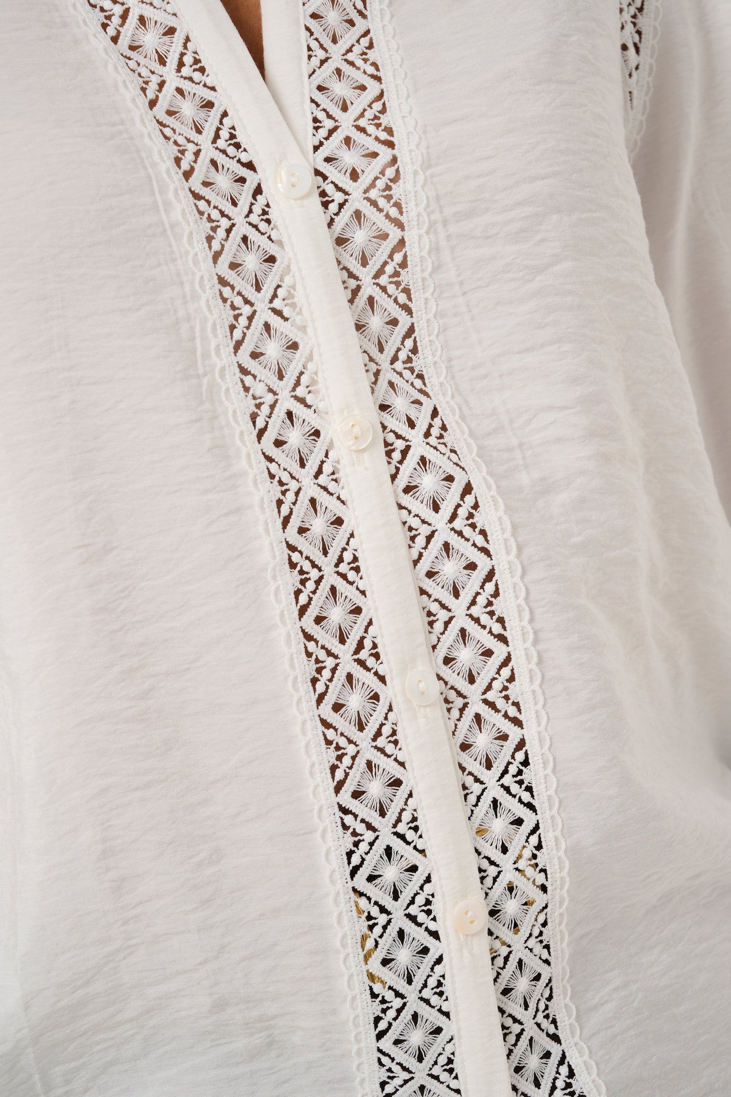 Kaffe KAdelia Shirt Chalk