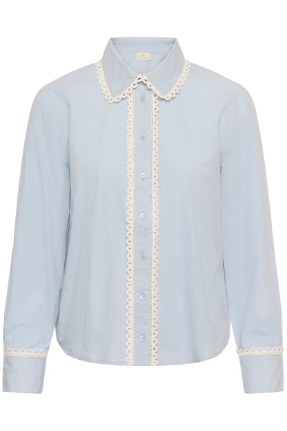 Kaffe Kaketty Shirt Blue Fog