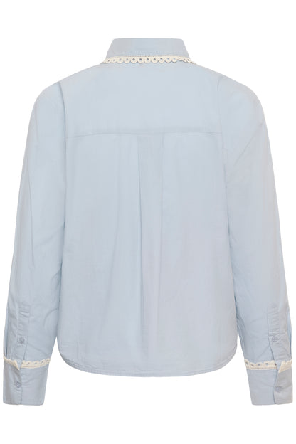 Kaffe Kaketty Shirt Blue Fog