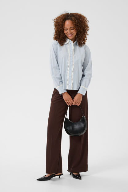 Kaffe Kaketty Shirt Blue Fog