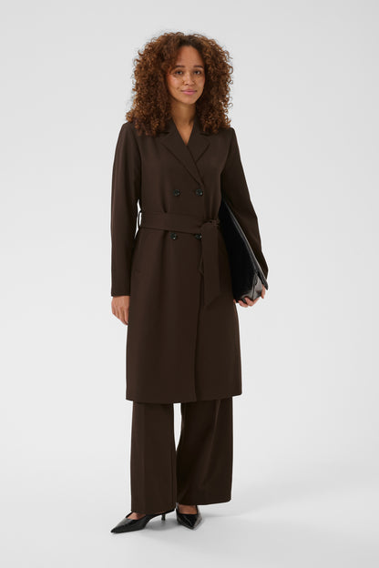 Kaffe KAlima Long Blazer Coffee Bean