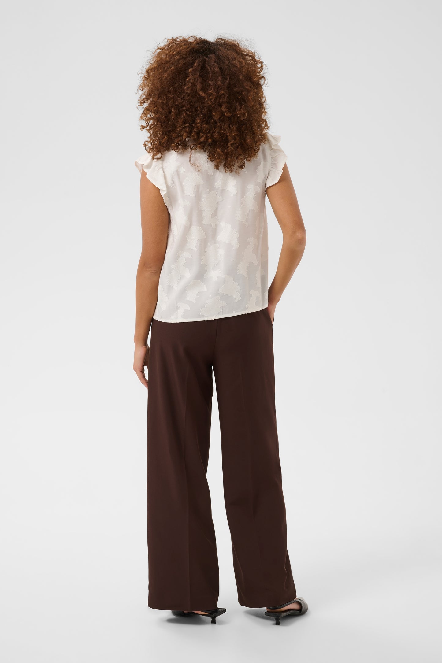 Kaffe KAcassia Top Chalk