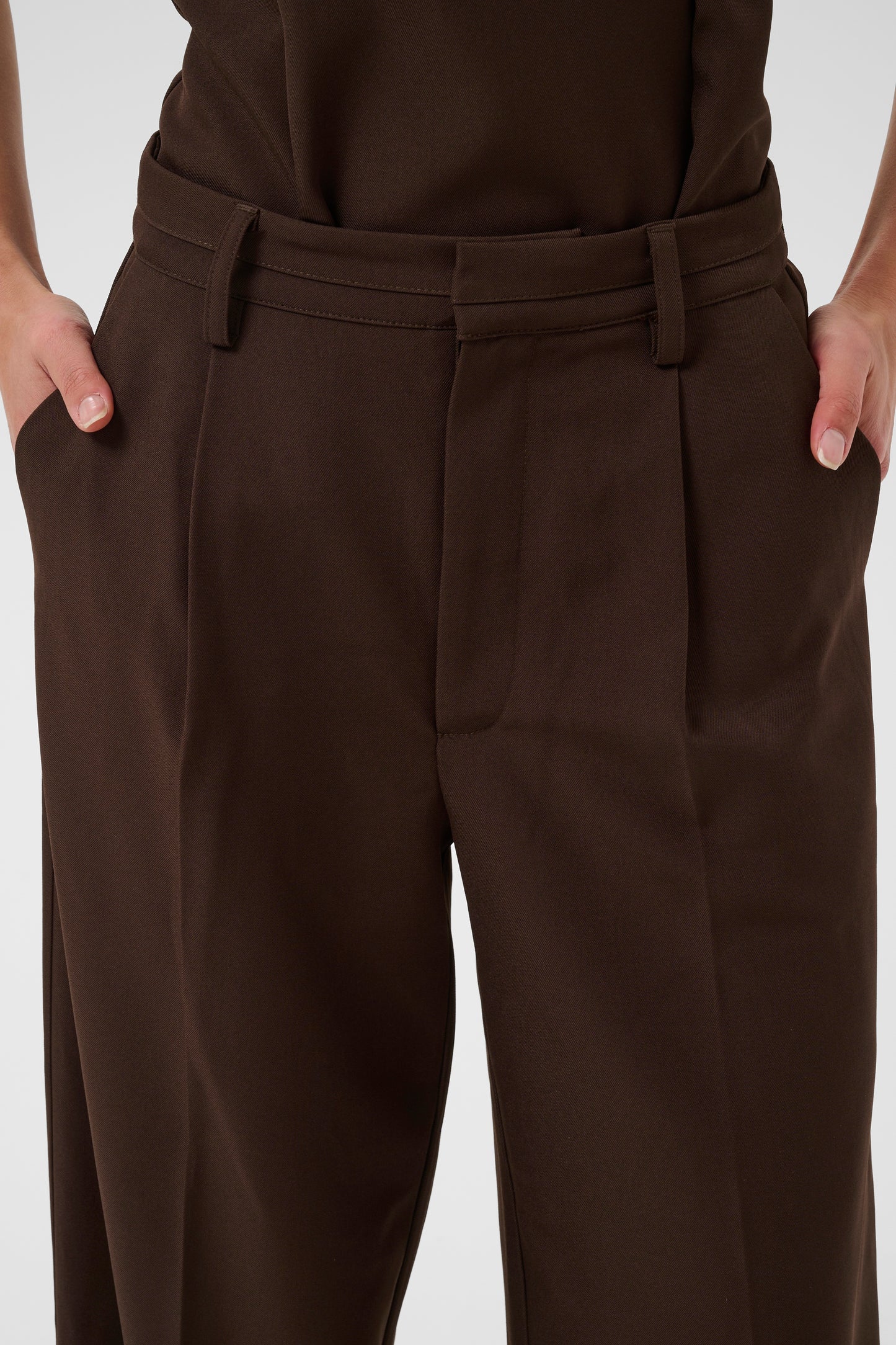Kaffe KAlima Trousers Coffee Bean