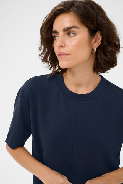 Kaffe KAannie T-Shirt Midnight Marine