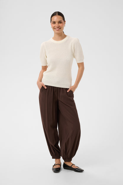Kaffe KAvivian Knit  Pullover Chalk