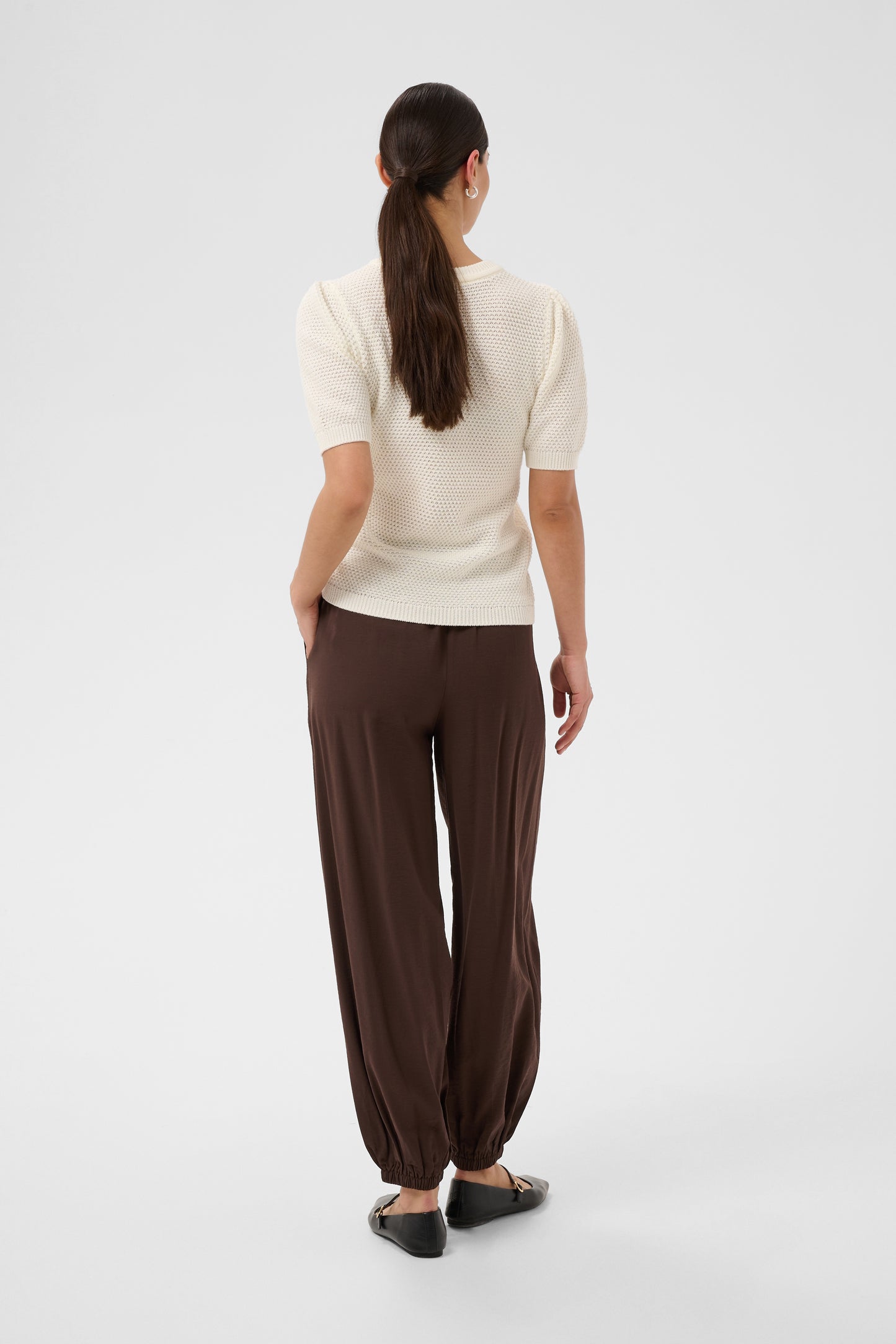 Kaffe KAvivian Knit  Pullover Chalk
