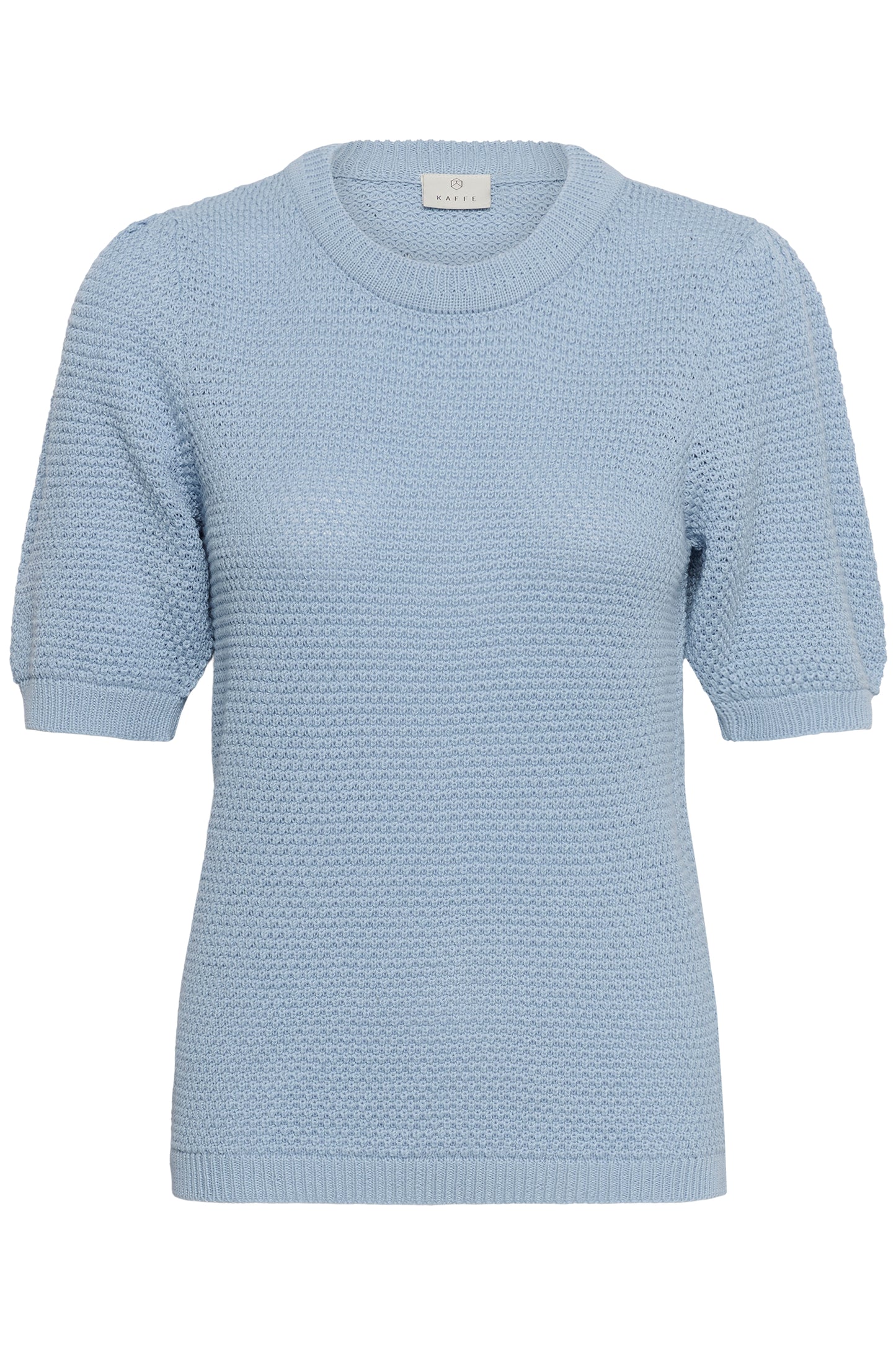 Kaffe KAvivian Knit  Pullover Blue Fog