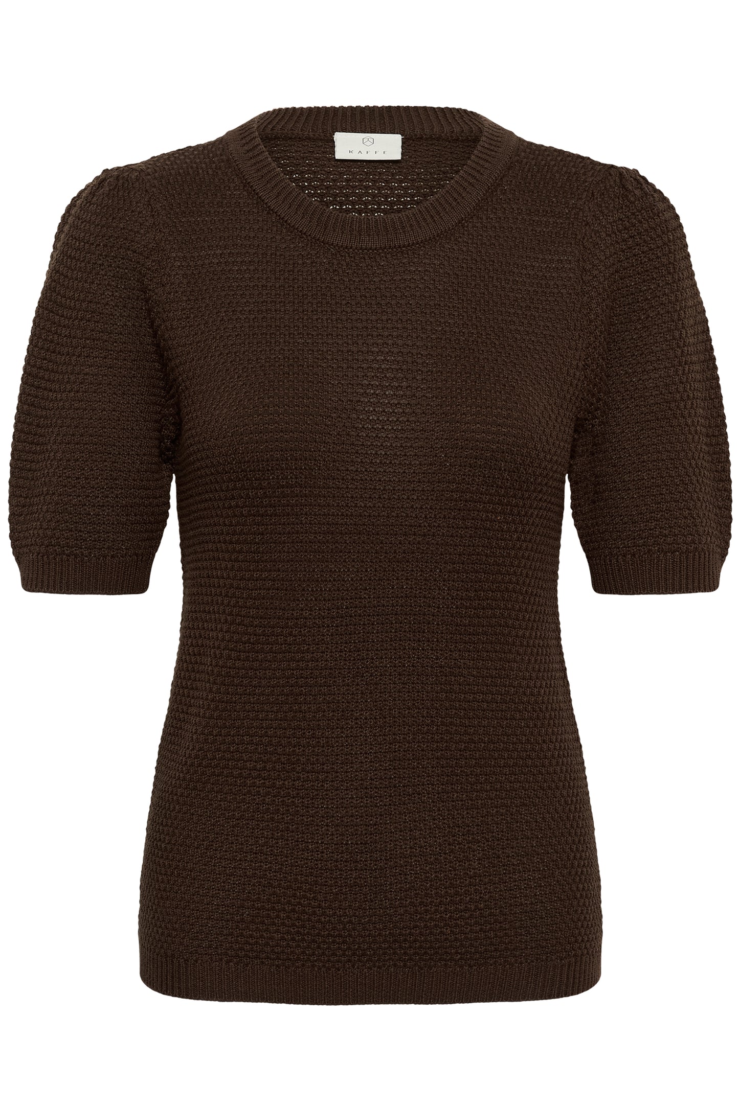 Kaffe KAvivian Knit  Pullover Coffee Bean