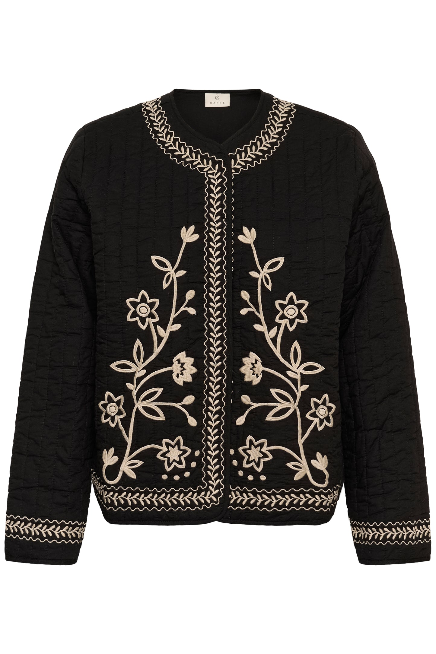 Kaffe KAfibi Quilt Jacket Black Deep