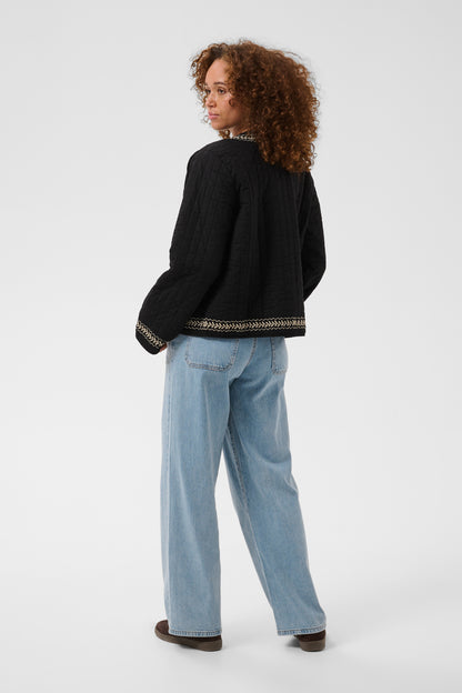 Kaffe KAfibi Quilt Jacket Black Deep