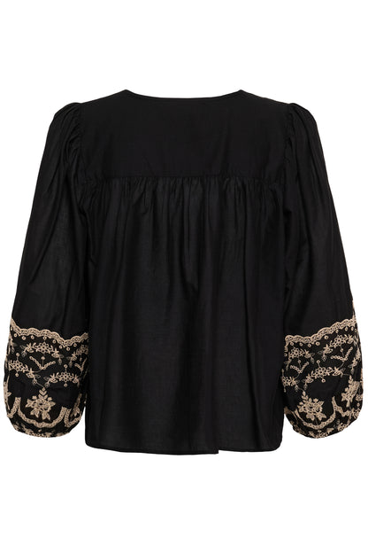Kaffe KAkis Blouse Black Deep