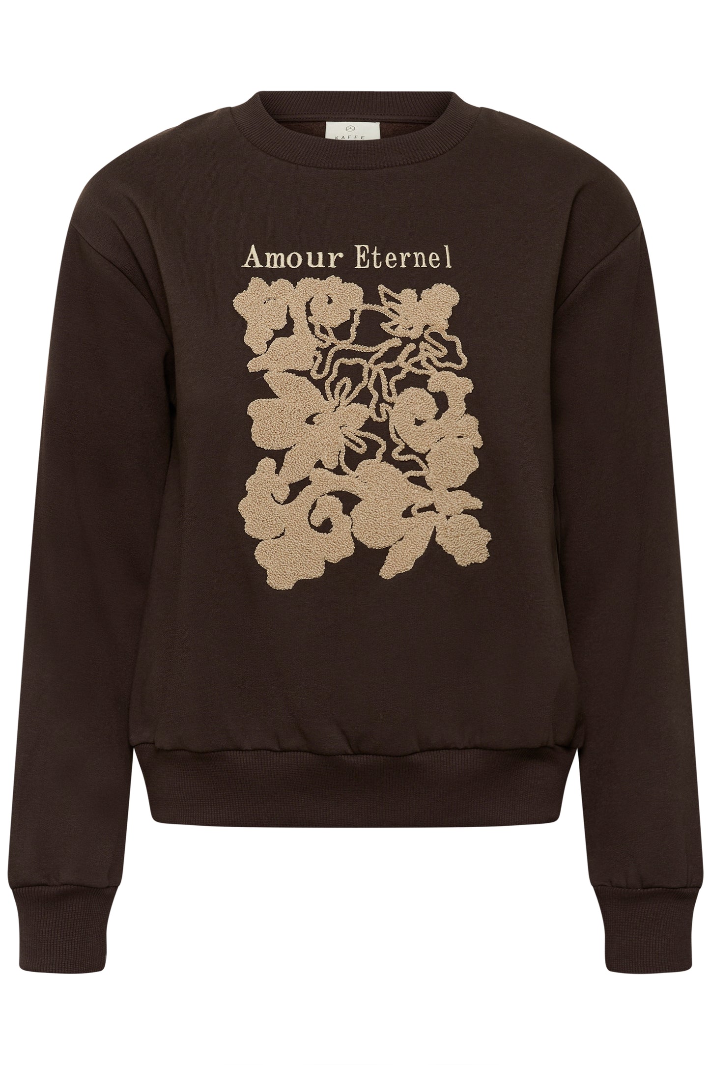 Kaffe KAroseanne Sweatshirt Coffee Bean