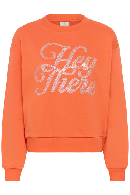 Kaffe KArosita Sweatshirt Tigerlily