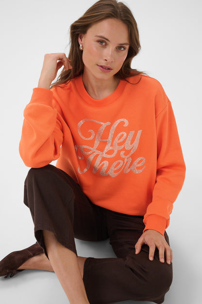 Kaffe KArosita Sweatshirt Tigerlily