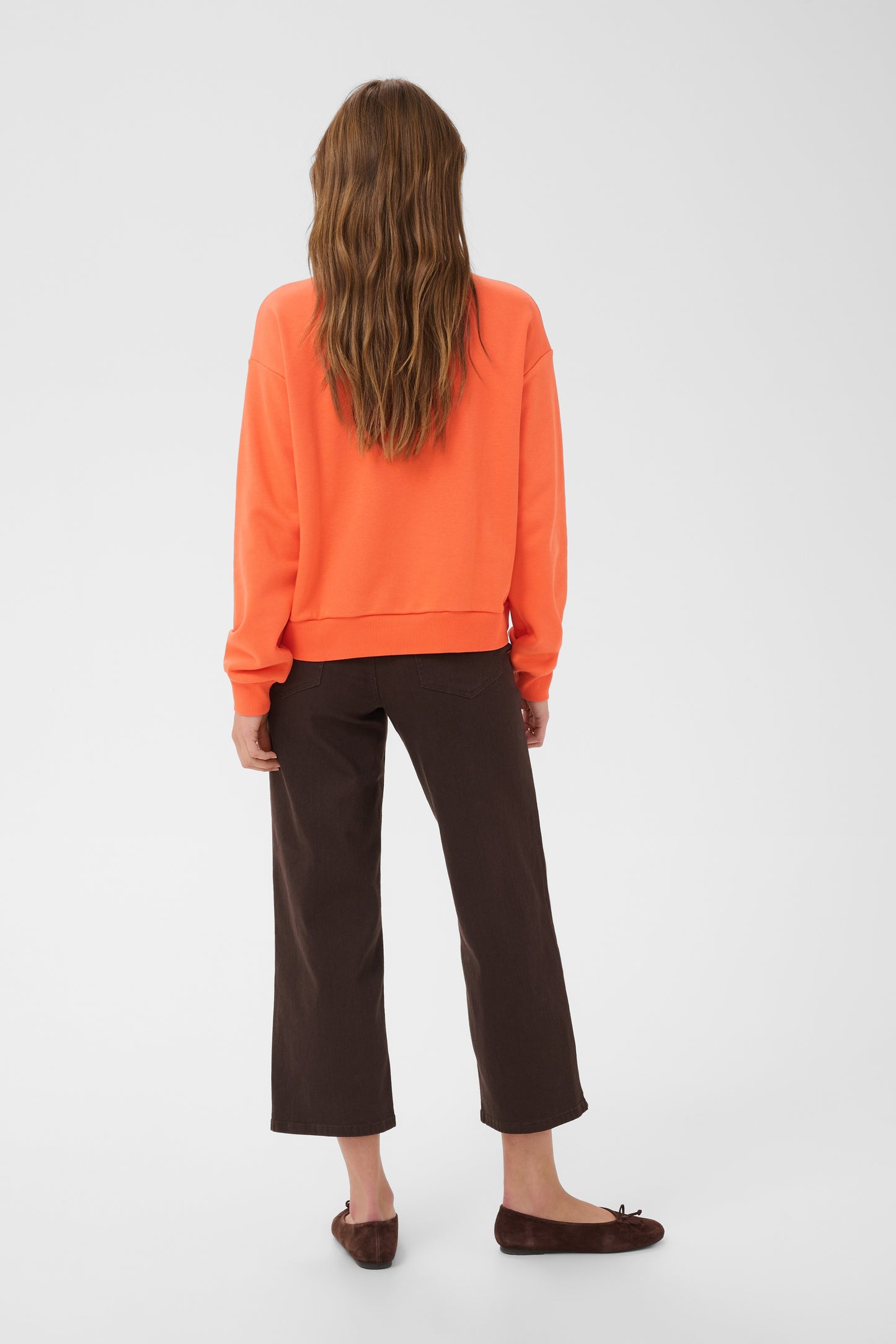 Kaffe KArosita Sweatshirt Tigerlily