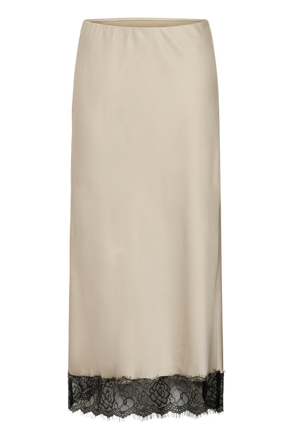 Kaffe KAhilll Lace Skirt Feather Gray