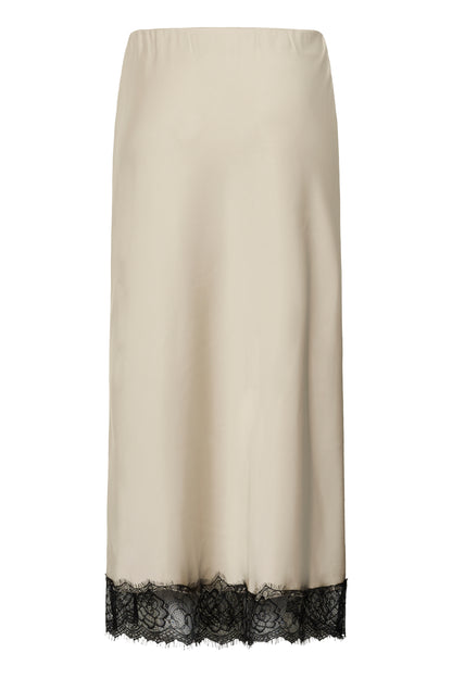 Kaffe KAhilll Lace Skirt Feather Gray