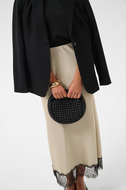 Kaffe KAhilll Lace Skirt Feather Gray