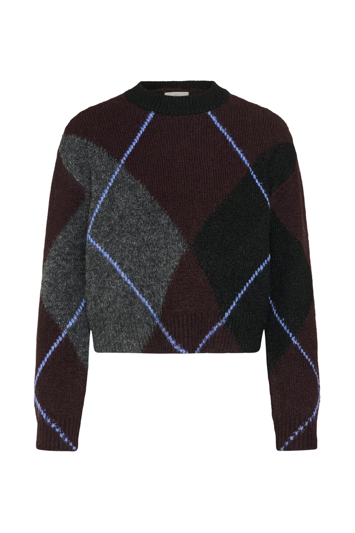 Kaffe KAgrith Knit Pullover Dark Grey Melange / Fudge